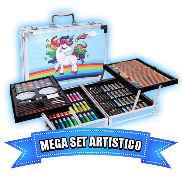 Mega Set de Arte - Maleta Artistica 145 piezas