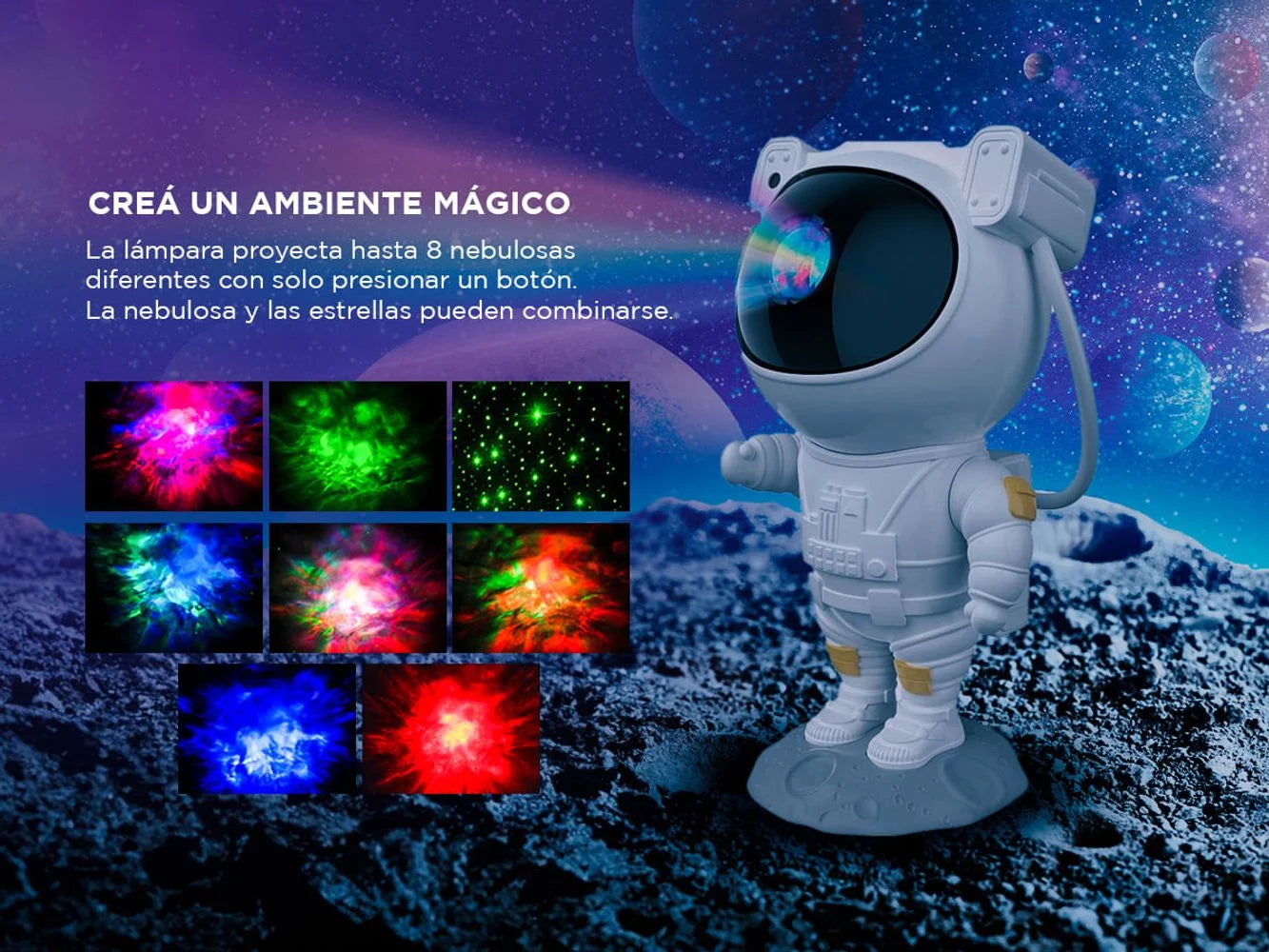 Proyector de Astronauta